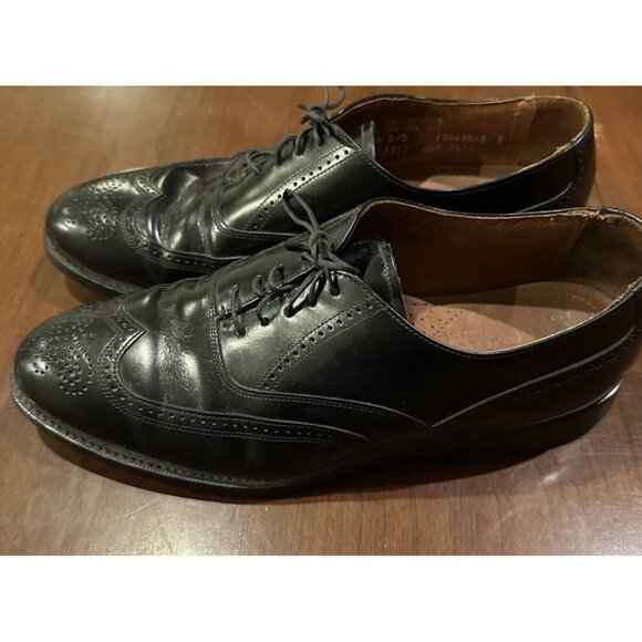 Vintage Stafford’s Brogue Oxford Shoes 10 D USA Made Comfort Plus